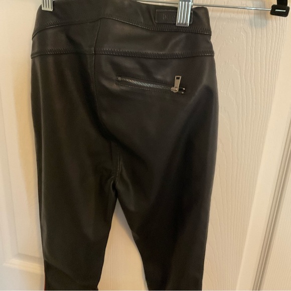 NWT Blank NYC Black Light My Fire Vegan Leather Pull On Pants Womans Size 24 - Picture 8 of 10